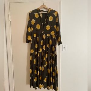 Madewell Floral Maxi Dress